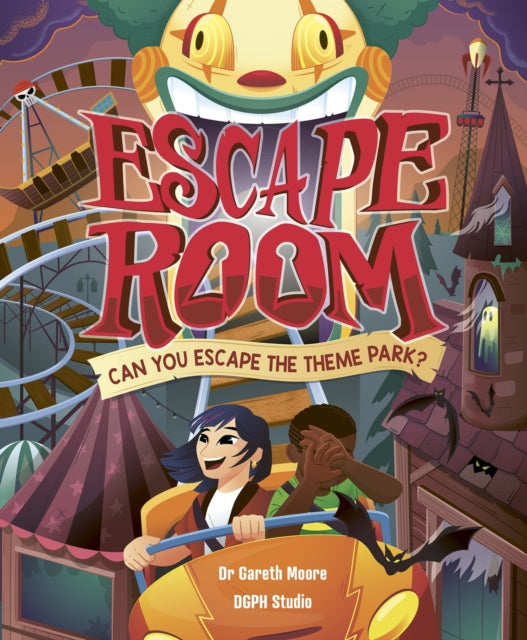Book cover of: Escape Room: Can You Escape the Theme Park?. By: Gareth Moore
