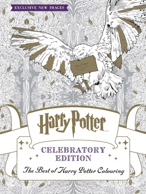 Harry Potter Colouring Book Celebratory Edition, The Best of Harry Potter colouring - an official colouring book 9781783708253 Warner Brothers