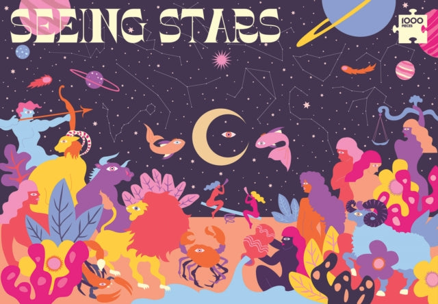 Book cover of: Seeing Stars: 1000-Piece Jigsaw Puzzle