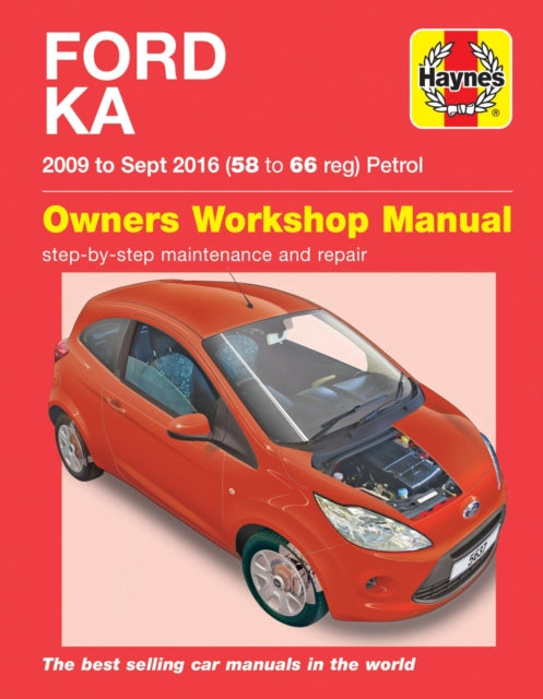 Book cover of: Ford Ka (09-Sept'16) 58 to 66 reg