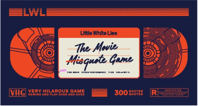 Book cover of: Movie Misquote Game. By: Little White Lies Staff