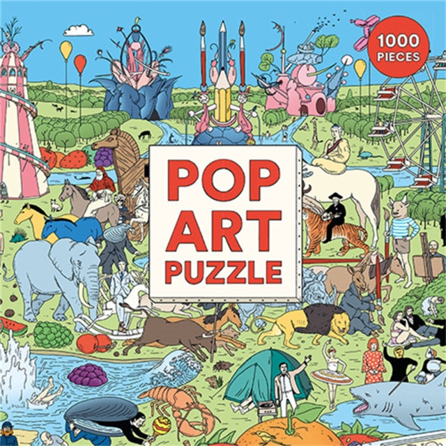 Book cover of: Pop Art Puzzle
