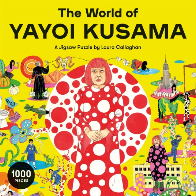 Book cover of: World of Yayoi Kusama. By: Laura Callaghan