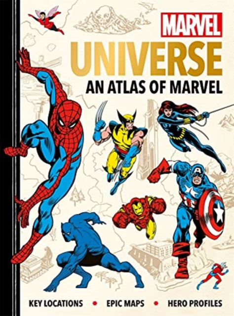 Book cover of: Marvel Universe: An Atlas of Marvel. By: Ned Hartley