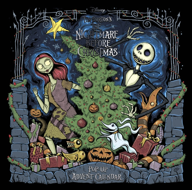 Book cover of: Disney Tim Burton's The Nightmare Before Christmas Pop-Up Book and Advent Calendar