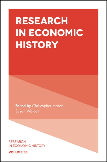 Book cover of: Research in Economic History. By: Christopher Hanes