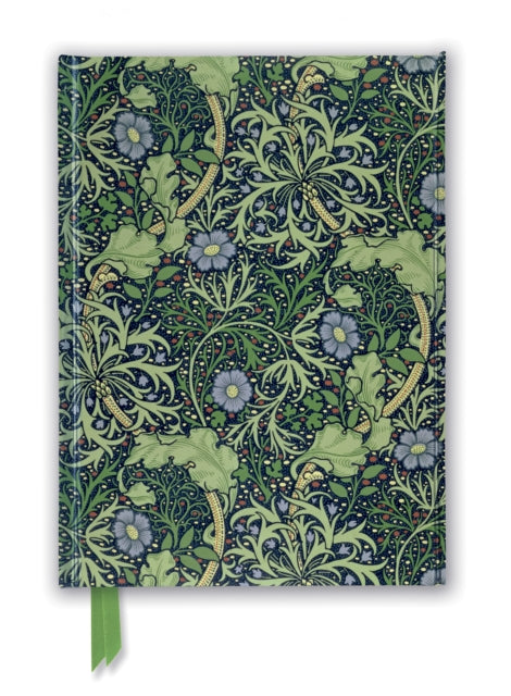 Book cover of: William Morris: Seaweed Wallpaper Design (Foiled Journal). By: Flame Tree Studio