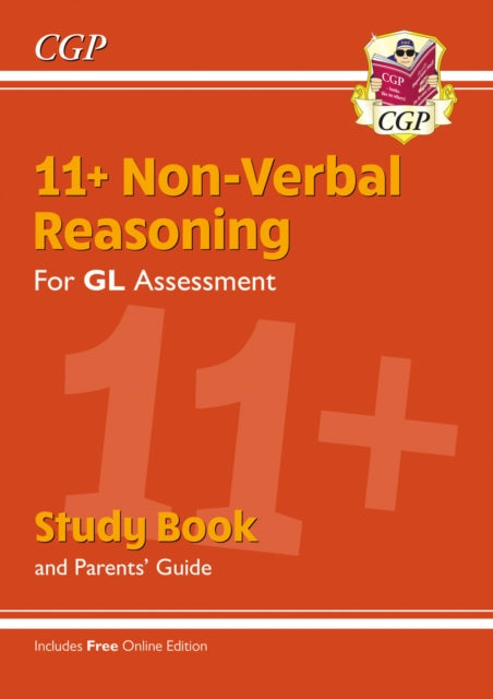 11+ GL Non-Verbal Reasoning Study Book (with Parents’ Guide & Online Edition) 9781789081770 CGP Books