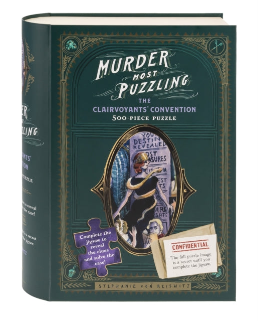 Book cover of: Murder Most Puzzling The Clairvoyants' Convention 500-Piece Puzzle