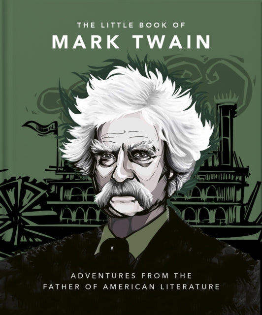 Book cover of: Little Book of Mark Twain. By: Orange Hippo!