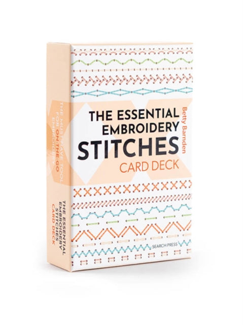 Book cover of: Essential Embroidery Stitches Card Deck