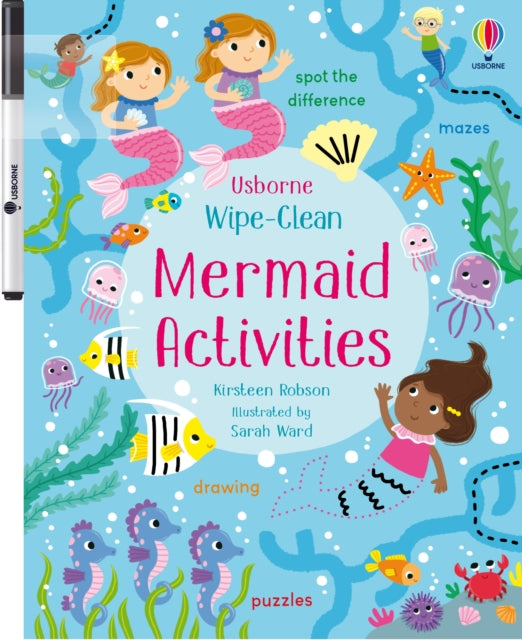 Book cover of: Wipe-Clean Mermaid Activities