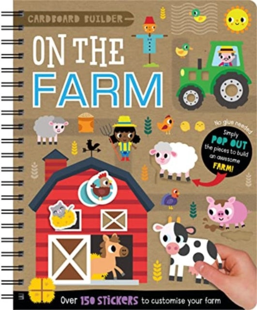 Book cover of: Cardboard Builder On the Farm