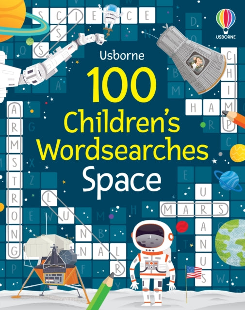 Book cover of: 100 Children's Wordsearches: Space