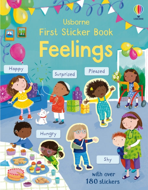 Book cover of: First Sticker Book Feelings
