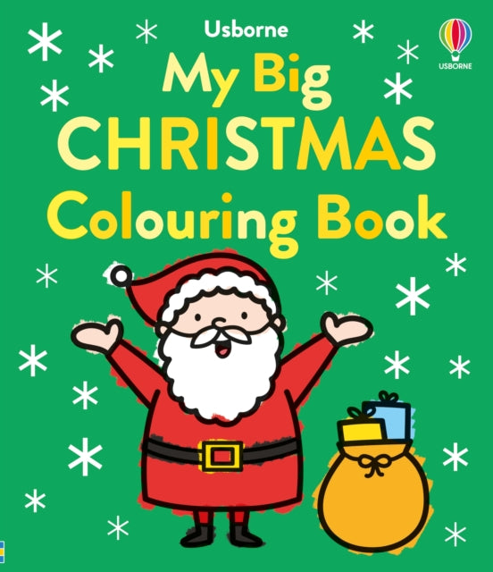 My Big Happy Christmas Colouring Book 9781805072799 JAMES, ALICE
