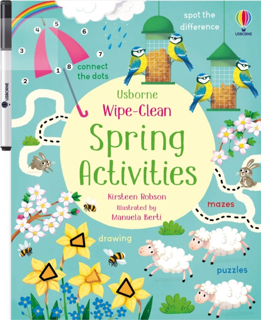 Book cover of: Wipe-Clean Spring Activities