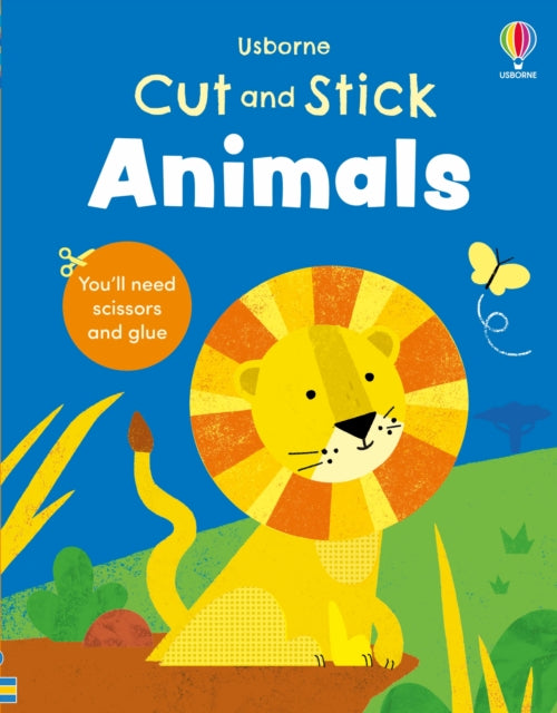 Book cover of: Cut and Stick Animals