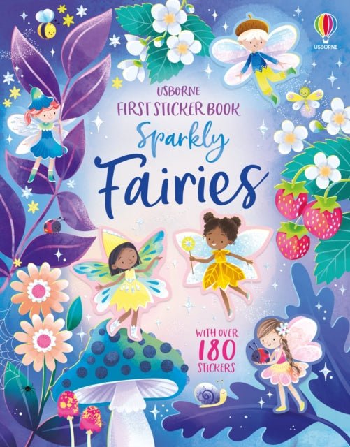 Book cover of: First Sticker Book Sparkly Fairies