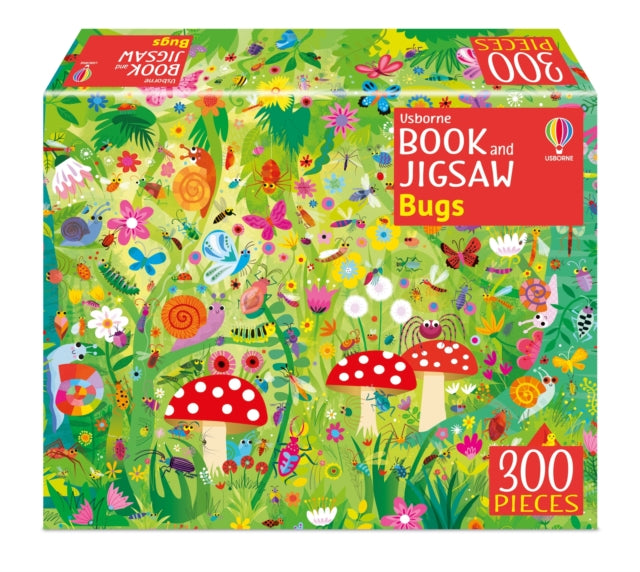Book cover of: Usborne Book and Jigsaw Bugs. By: ROBSON, KIRSTEEN