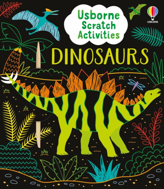 Book cover of: Usborne Scratch Activities Dinosaurs