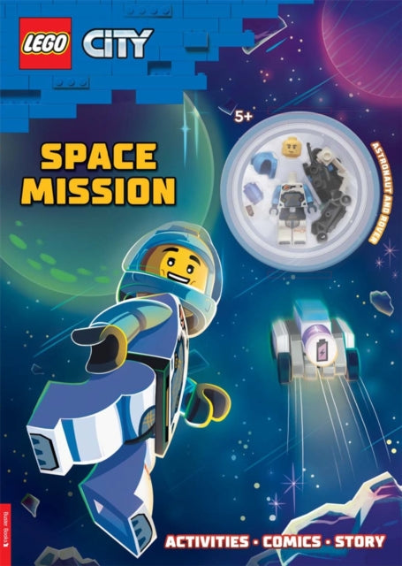 LEGOĀ® City: Space Mission Activity Book (with astronaut LEGO minifigure and rover mini-build) 9781837250028 LEGOĀ®