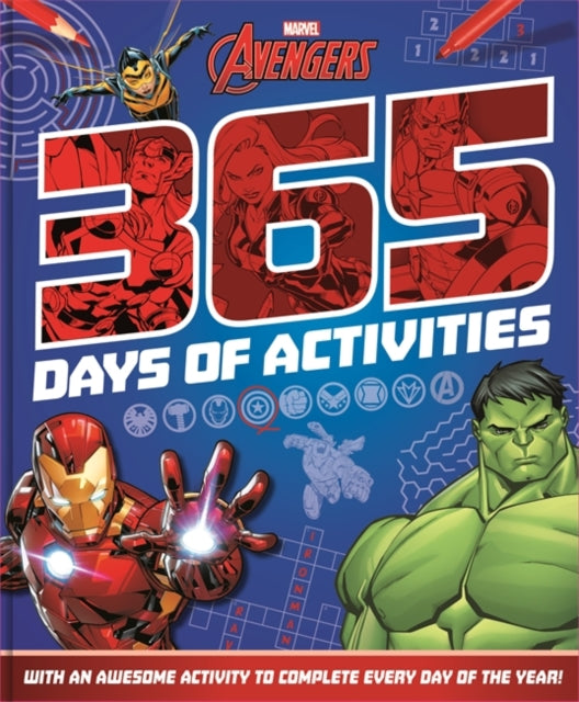 Book cover of: Marvel Avengers 365 Days of Activities. By: Igloo Books
