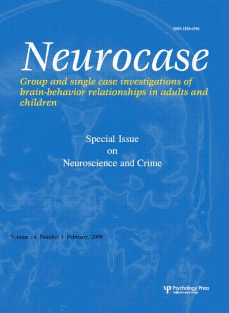 Book cover of: Neuroscience and Crime. By: Hans Markowitsch