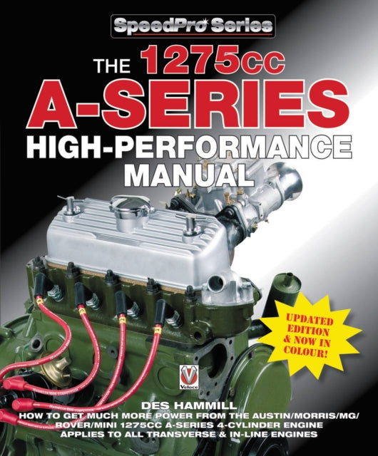 Book cover of: The 1275cc A-Series High Performance Manual. By: Des Hammill
