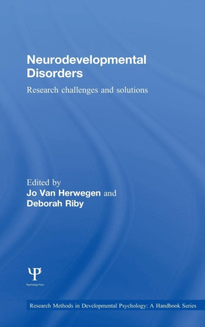 Book cover of: Neurodevelopmental Disorders. By: Jo Van Herwegen