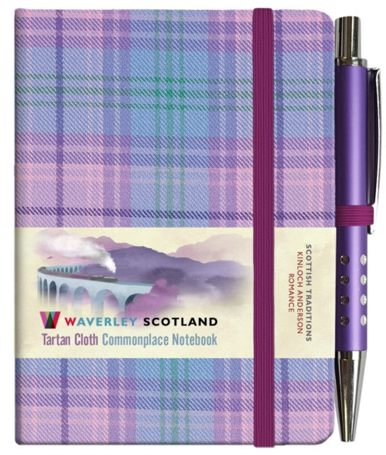 Book cover of: Waverley S.T. (S): Romance Mini with Pen Pocket Genuine Tartan Cloth Commonplace Notebook. By: MINI & PEN 10.5CM x 7CM