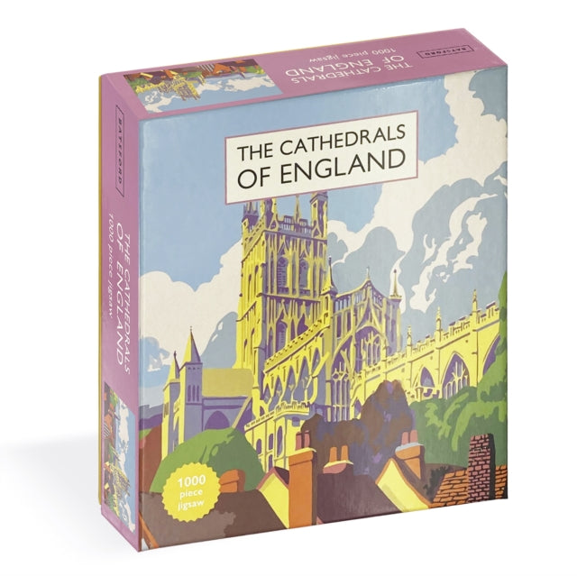 Book cover of: Brian Cook's Cathedrals of England Jigsaw Puzzle. By: Brian Cook
