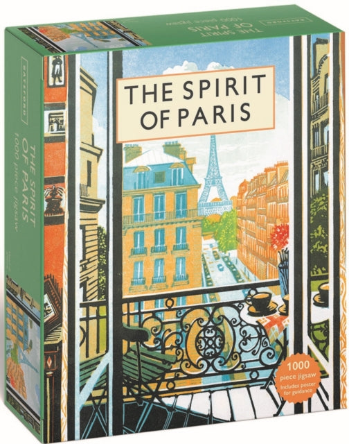 Book cover of: Spirit of Paris Jigsaw Puzzle. By: BT Batsford