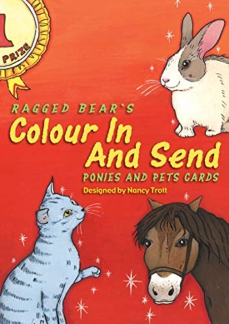 Book cover of: Colour In & Send: Ponies & Pets Cards