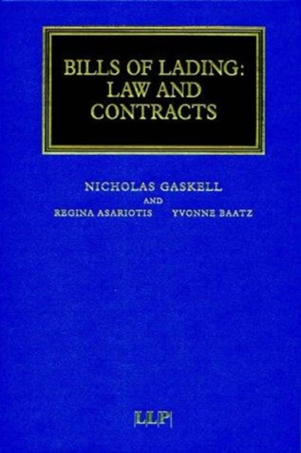 Book cover of: Bills of Lading. By: N.J.J. Gaskell
