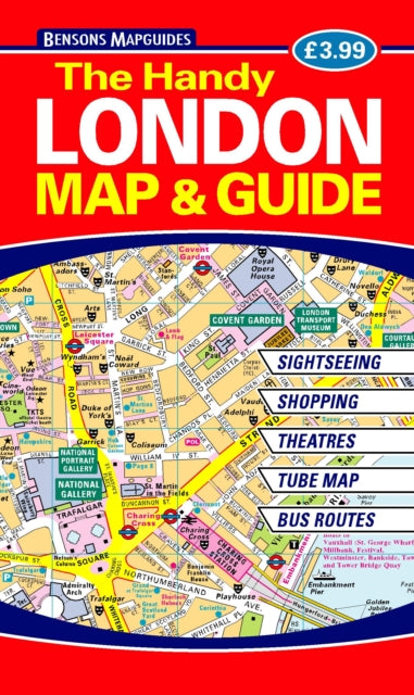 Book cover of: Handy London Map & Guide