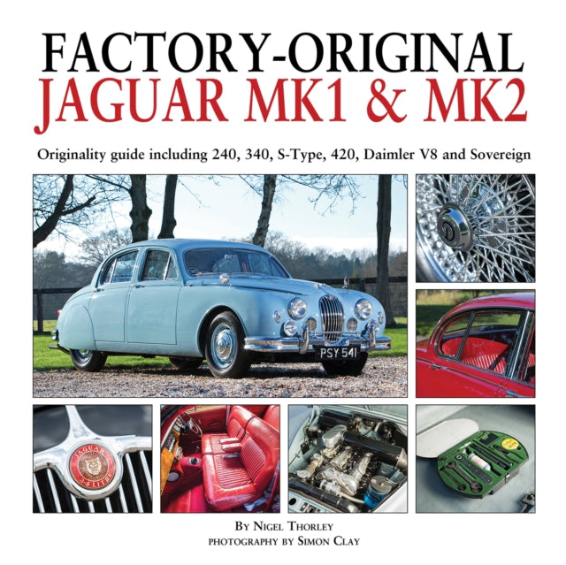 Book cover of: Factory-Original Jaguar Mk I & Mk II. By: Nigel Thorley