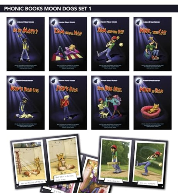 Phonic Books Moon Dogs Set 1, Sounds of the alphabet 9781907170959 Phonic Books