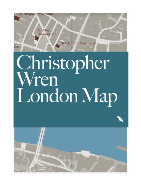 Book cover of: Christopher Wren London Map. By: Owen Hopkins