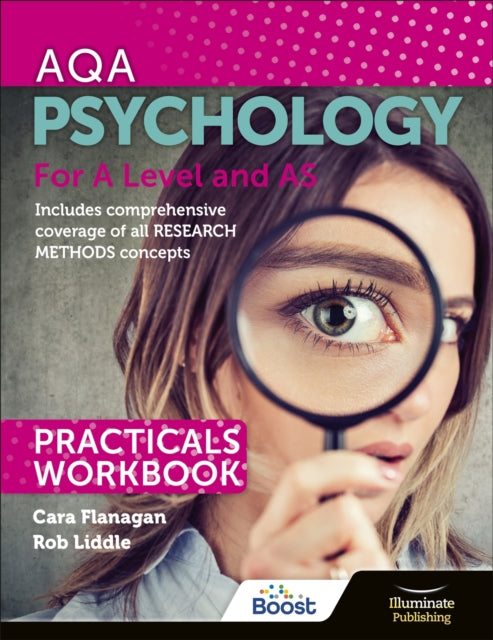 Book cover of: AQA Psychology for A Level and AS - Practicals Workbook. By: Cara Flanagan