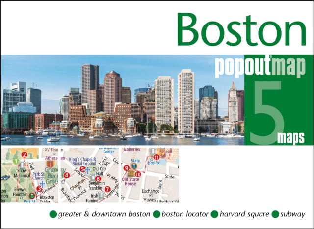 Book cover of: Boston PopOut Map