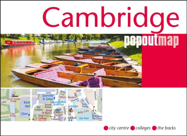 Book cover of: Cambridge PopOut Map