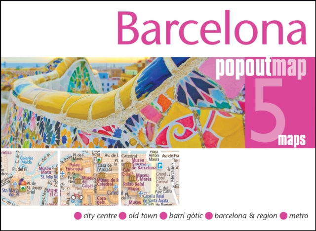 Book cover of: Barcelona PopOut Map
