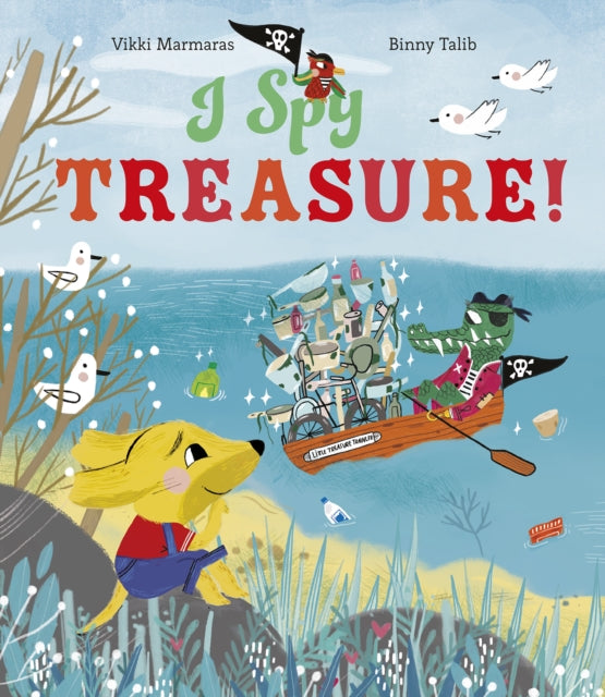 Book cover of: I Spy Treasure. By: Vikki Marmaras