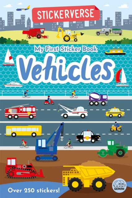 Book cover of: Stickerverse: My First Sticker Book Vehicles