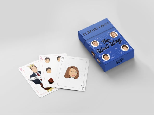 Book cover of: West Wing Playing Cards. By: Chantel de Sousa