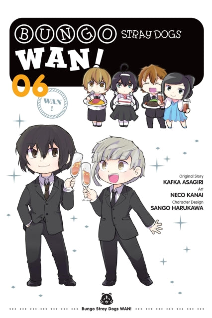 Book cover of: Bungo Stray Dogs: Wan!, Vol. 6. By: Neco Kanai