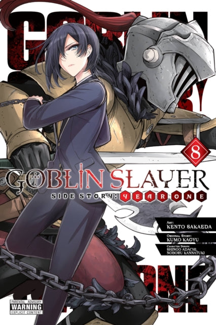Book cover of: Goblin Slayer Side Story: Year One, Vol. 8 (manga). By: 蝸牛くも