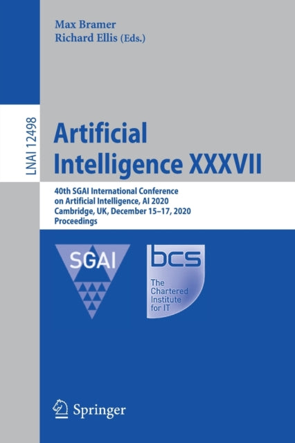 Book cover of: Artificial Intelligence XXXVII. By: Max Bramer