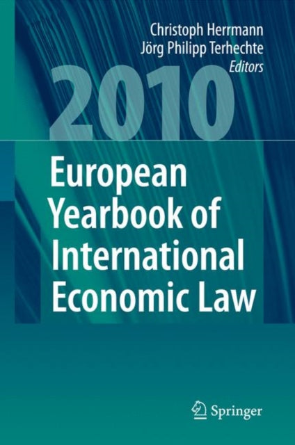 Book cover of: European Yearbook of International Economic Law 2010